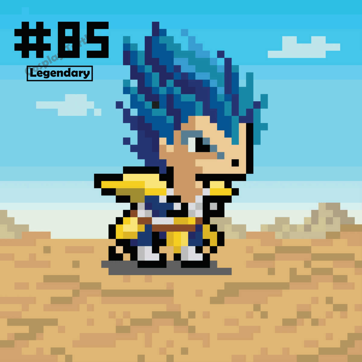 #85 'Vegeta' Cosplay Turtle