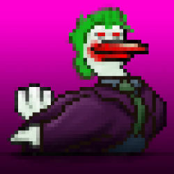CRYPTODUCK #026 "THE JOKER DUCK"