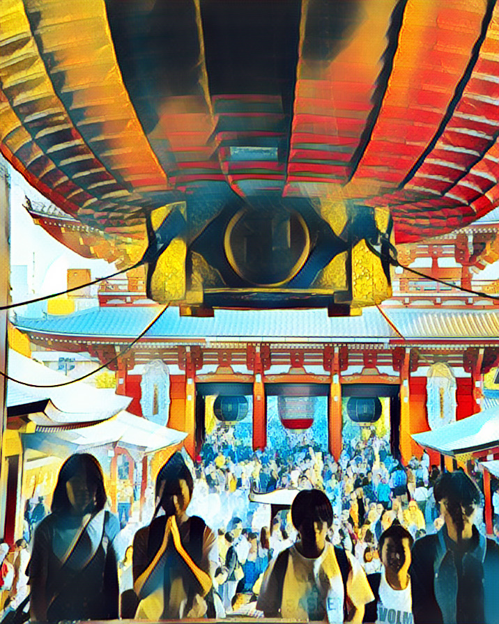 Tokyo is Art #4 (紙に東京)