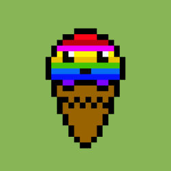 Ice Cream #3 Rainbow