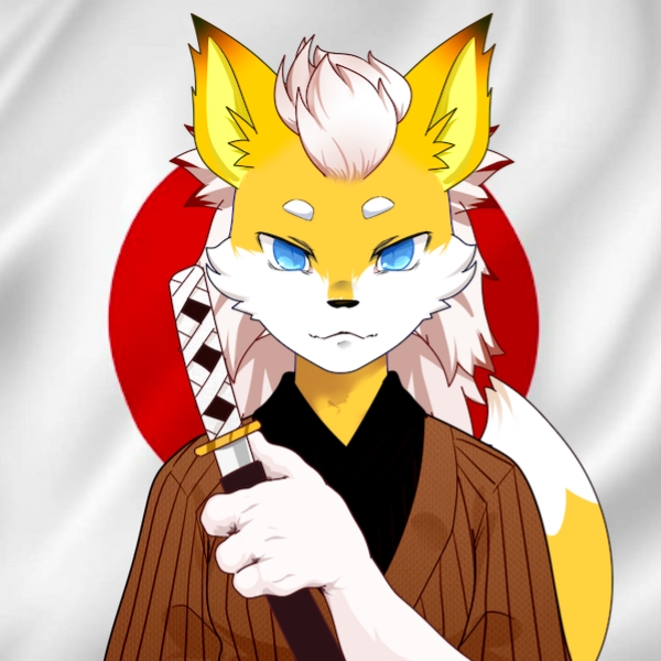 Harmony Anime #44 Kitsune Samurai