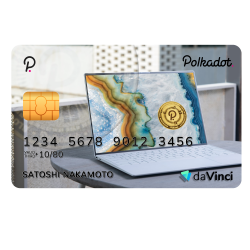 Elegant Polkadot Credit Card