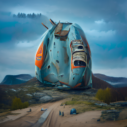 The Broken Space Ship