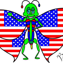 THE STAR SPANGLED BUGFLAG