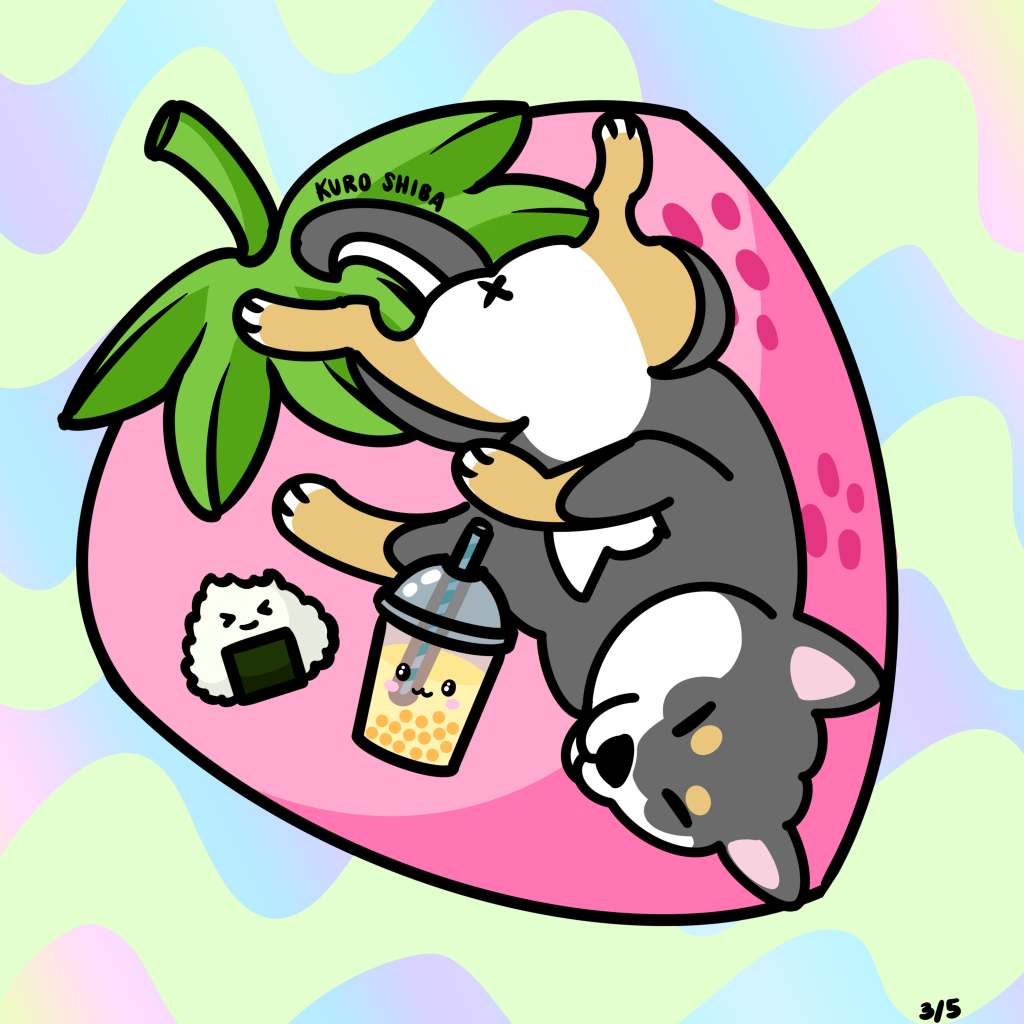 Lazy KURO - Strawberry!