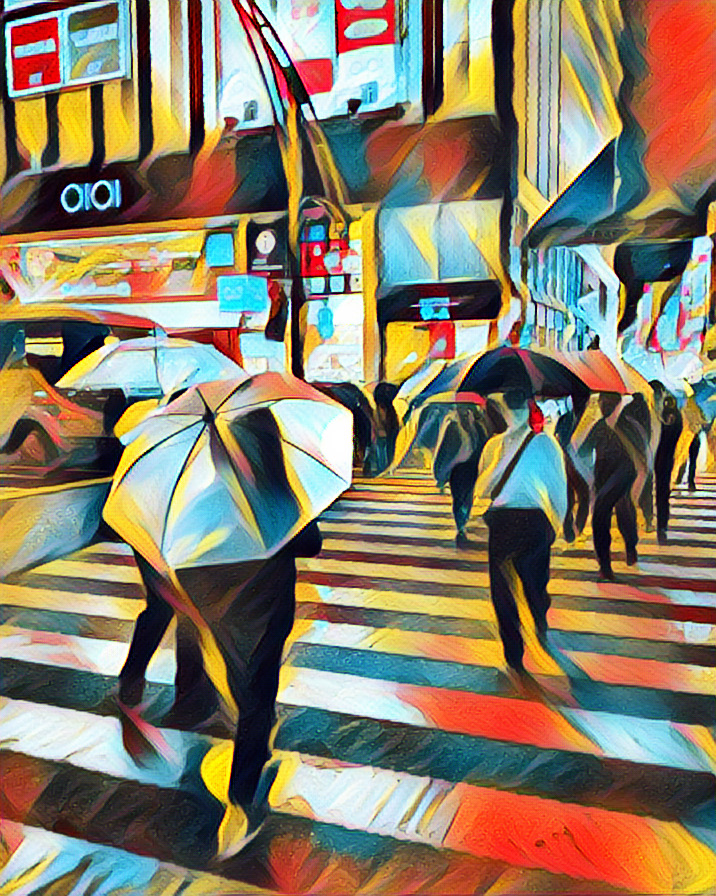 Tokyo is Art #2 (紙に東京)