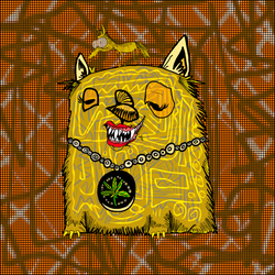 CreepyPet #008 /500 (NFT + Physical Art)