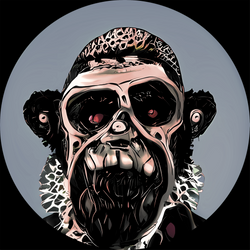 Zombie Cyborg Ape #19