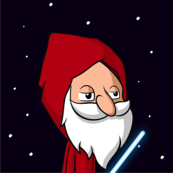 #11 Tired Santa Jedi
