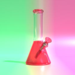 Harmony Glass Bong #004