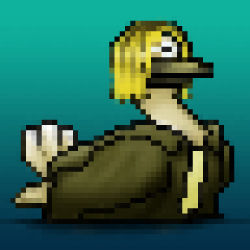 CRYPTODUCK #39 "THE KURT DUCK"