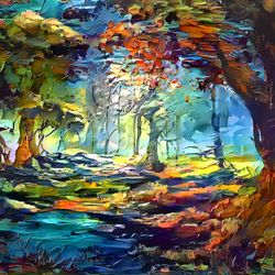 Premium Landscape Painting #97