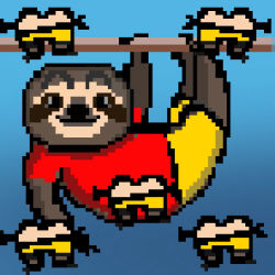 Lovely Sloth #030/999