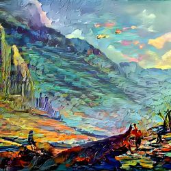 Premium Landscape Painting #52