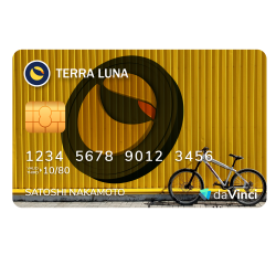 Elegant Terra Luna Credit Card