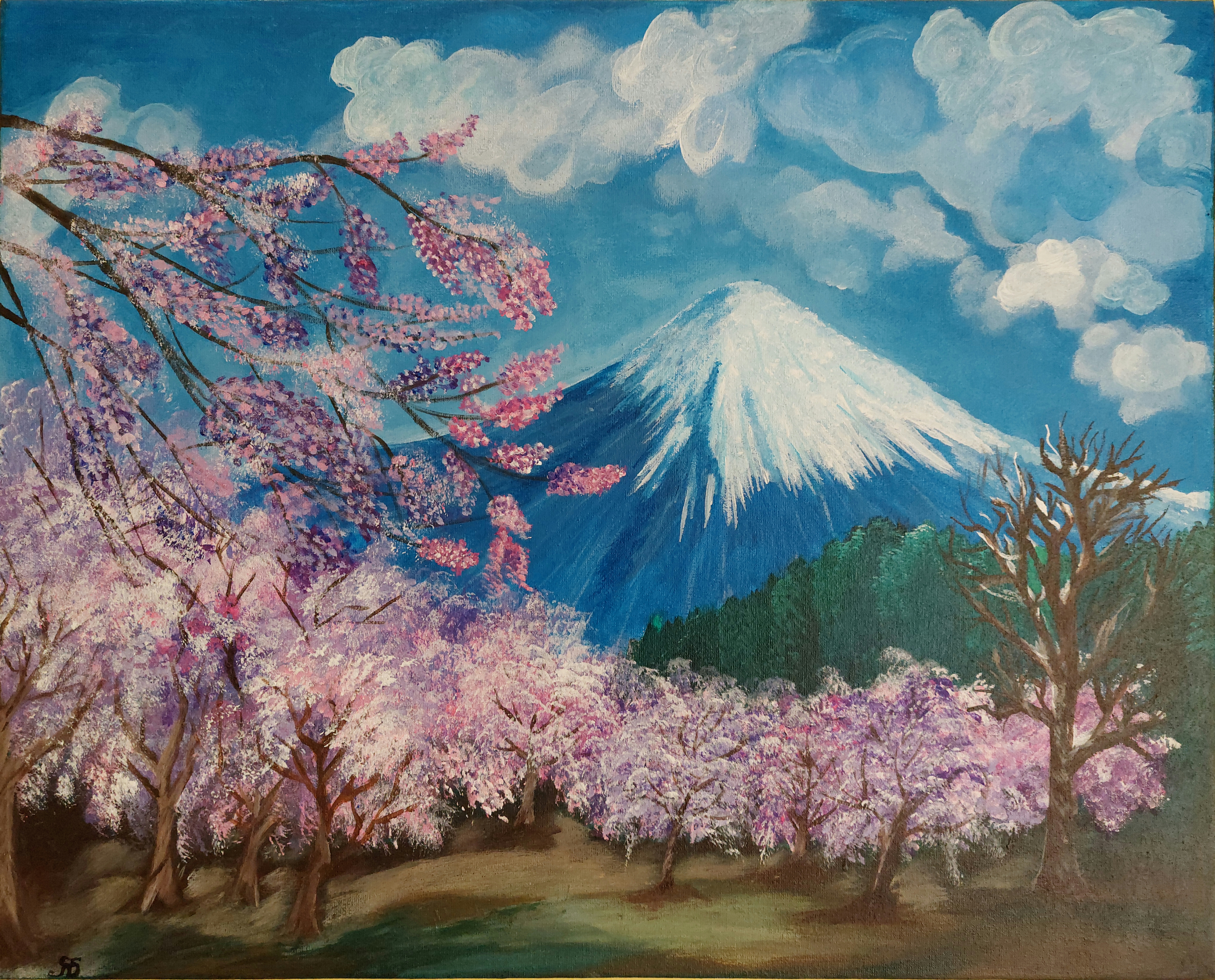 The bloom is in the air 