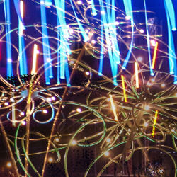 Blue Night Lights #23