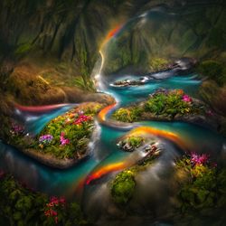 Rainbow River In Heaven #4