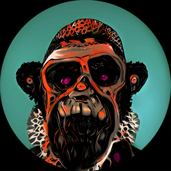 Zombie Cyborg Ape #14