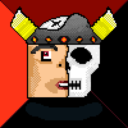 #021 Vikings - Skull Viking