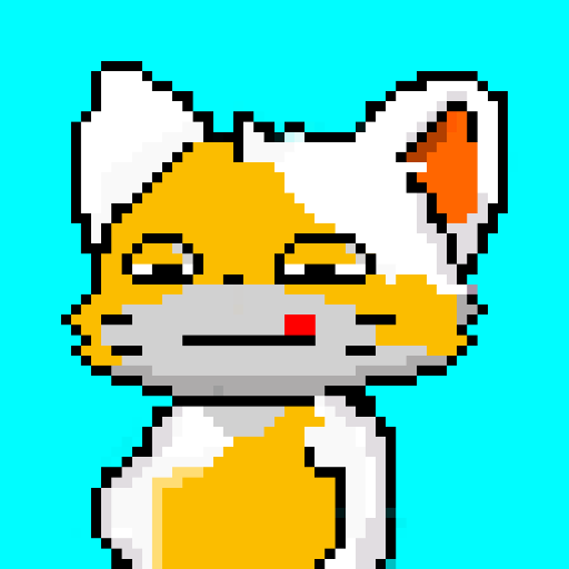 Orang-White Cats Yummy