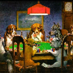 Dogs Playing Poker 2021