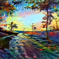 Premium Landscape Painting #4