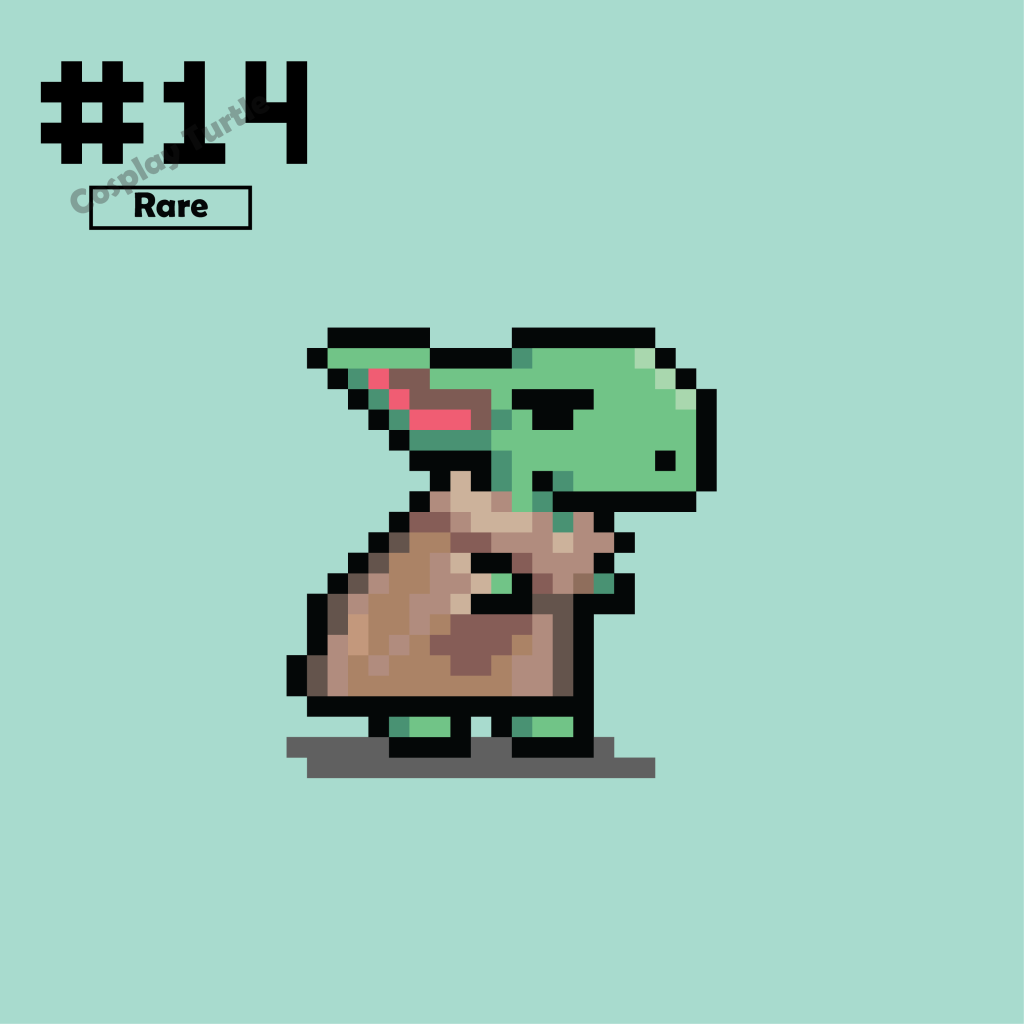 #014 Baby Yoda Cosplay Turtle