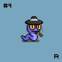 #004 Boss Snake - Pixel Snake