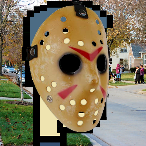 Jason Halloween Costume(Paint Punk #196)