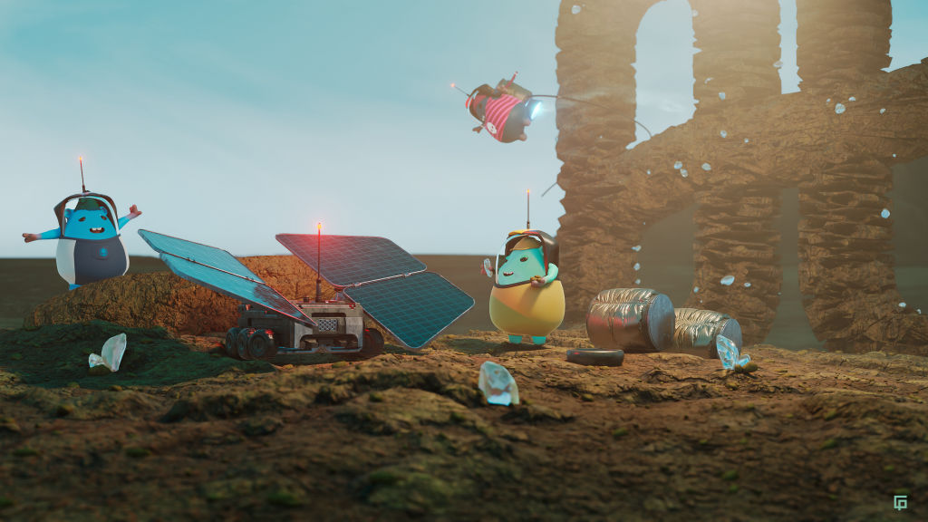 The Vincis on Mars-ONE