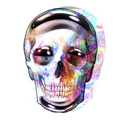 Creepy Skull