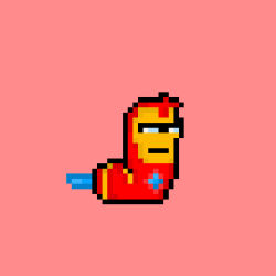 PixelLarva ‘Ironman’ #052