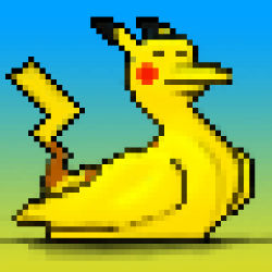 CRYPTODUCK #066 "THE PIKATCHU DUCK"
