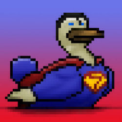 CRYPTODUCK #028 "THE SUPER DUCK"