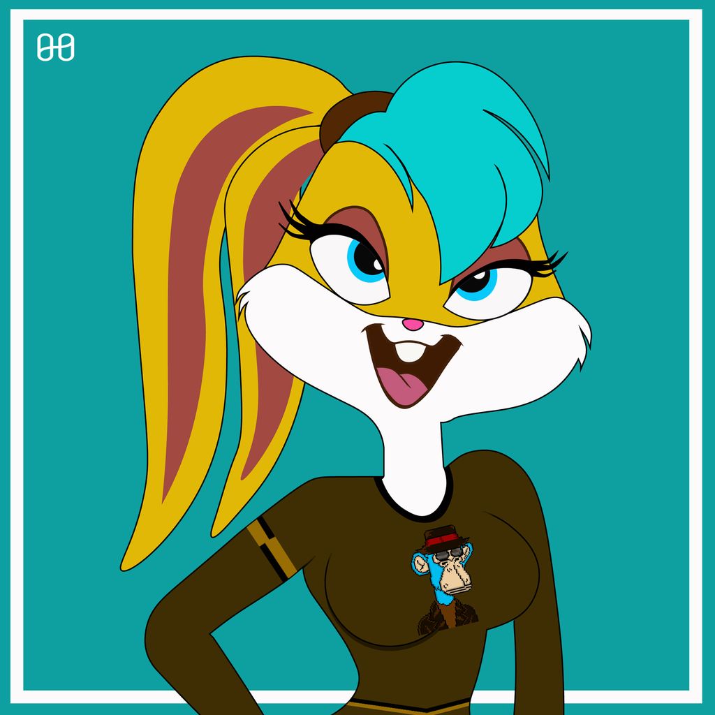 Girls Bunny #4 x Ape Pixel