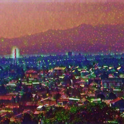 village under the mountain