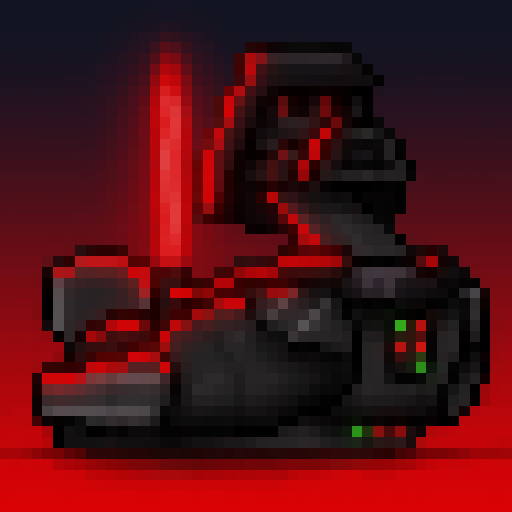  CRYPTODUCK #049 "THE DARTH VADER DUCK"
