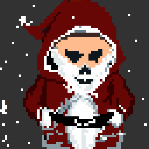 (GIF) Kz-Cryptopunks #47/50 Santa Claus