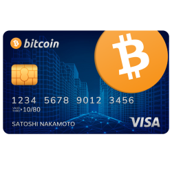 Elegant Bitcoin Credit Card