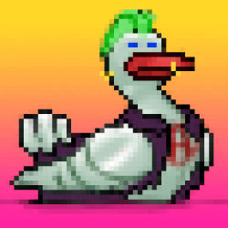 CRYPTODUCK #011 "PUNK DUCK"
