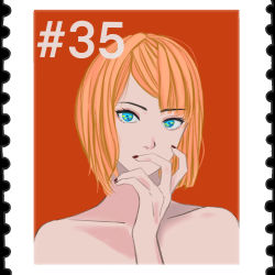 Girlfriend Stamp #035/999