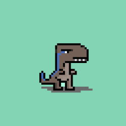 #01 'Original" Pixel Raptor