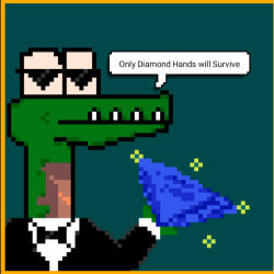 PUNK CROC SERIES #3 Diamond hands