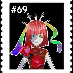 Girlfriend Stamp #069/999