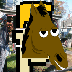Horse Halloween Costume(Paint Punk #192)