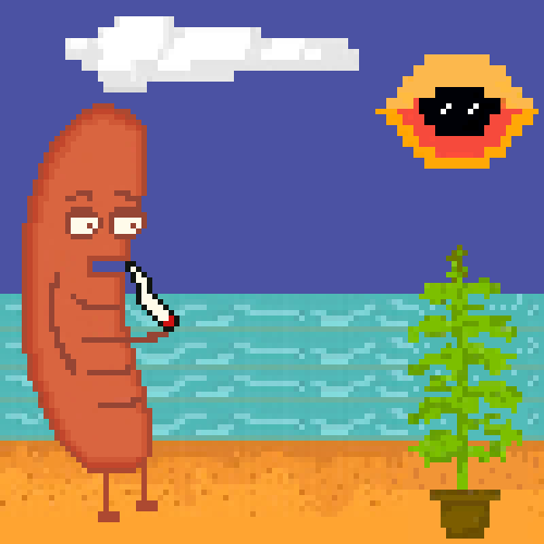 #005 Andy in the garden