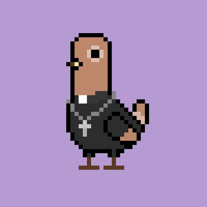 Pixel Pigeon #042 (Animated)