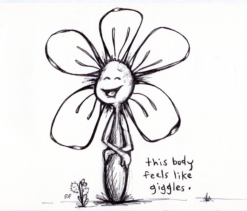  (FREE GIFT!) #028: "Giggles" Flowerkid