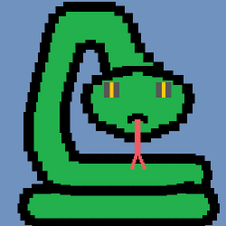 Stoopid Green Snek (Paint Punk #154)